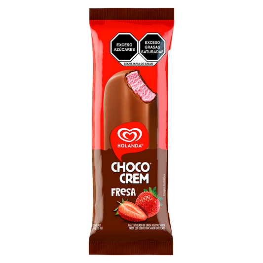 Chococrem Fresa c/Chocolate - Prakticongelados