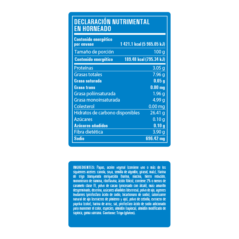 Papa Gajo Sazonada McCain - Prakticongelados