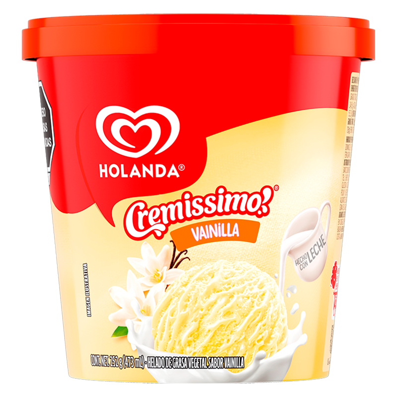Helado Vainilla - Prakticongelados