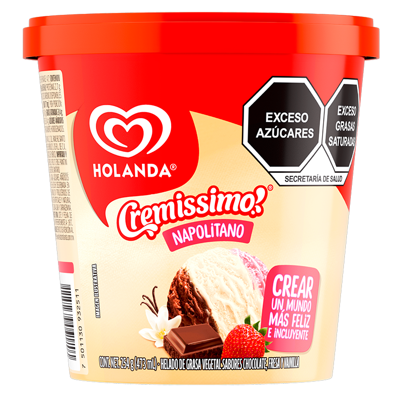 Helado Napolitano