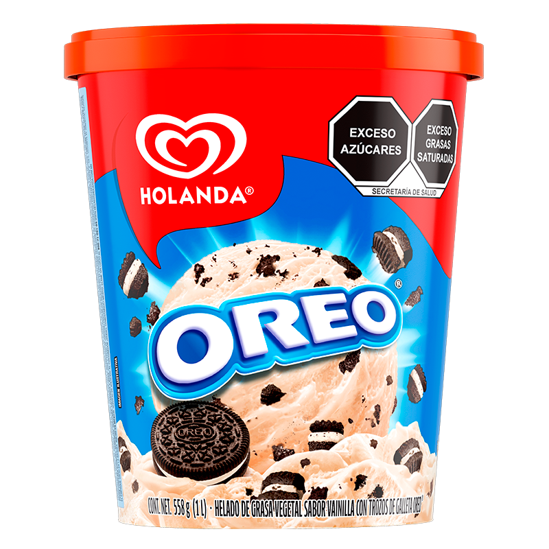 Helado Oreo - Prakticongelados