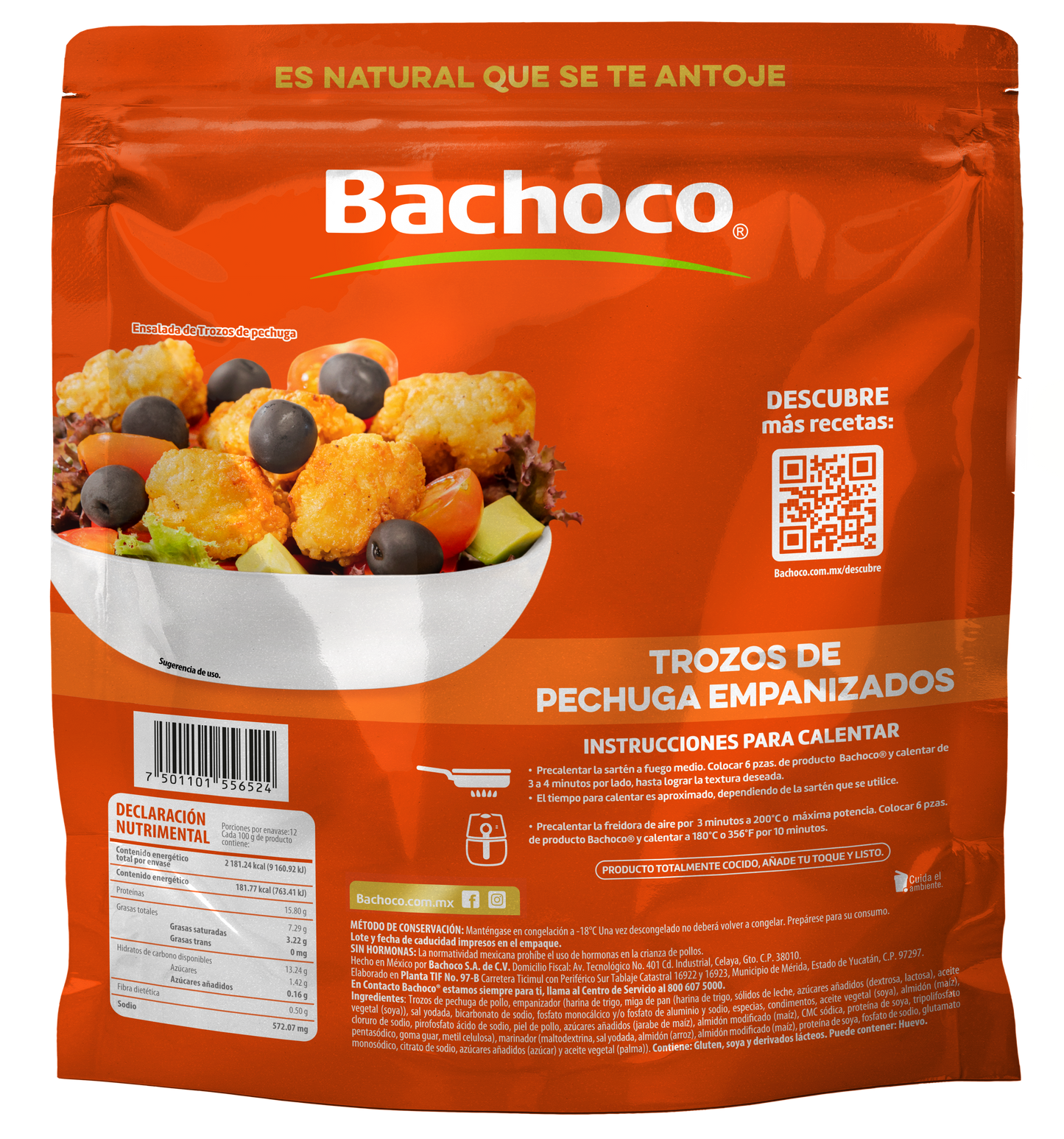 Trozos de Pechuga Crujientes - Prakticongelados