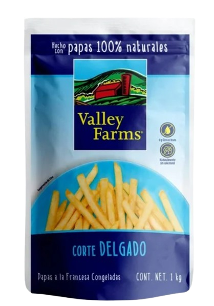 Papa Francesa Corte Delgado 1 Kg - Prakticongelados