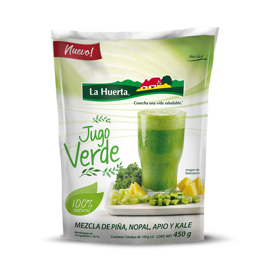 Smoothie Jugo Verde - Prakticongelados