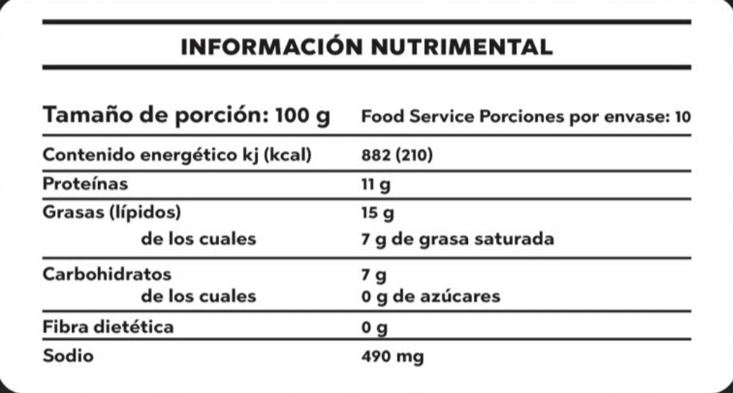 Hamburguesa El Fogon del Asador - Prakticongelados