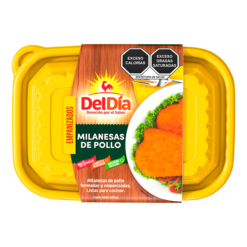 Milanesa de Pollo Empanizada