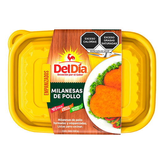 Milanesa de Pollo Empanizada - Prakticongelados