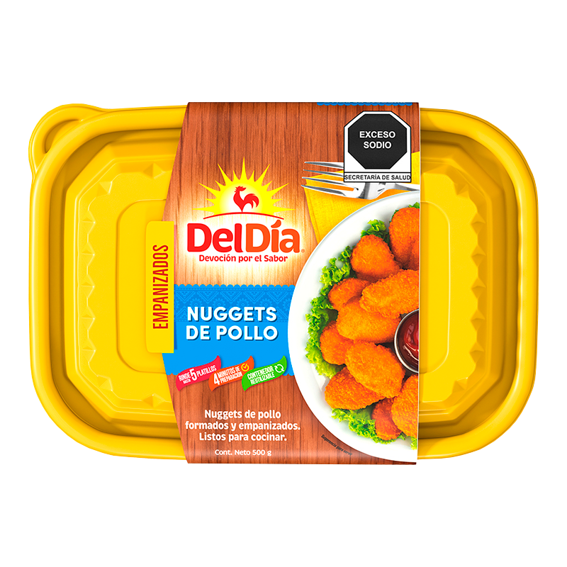 Nuggets de Pollo Empanizado - Prakticongelados