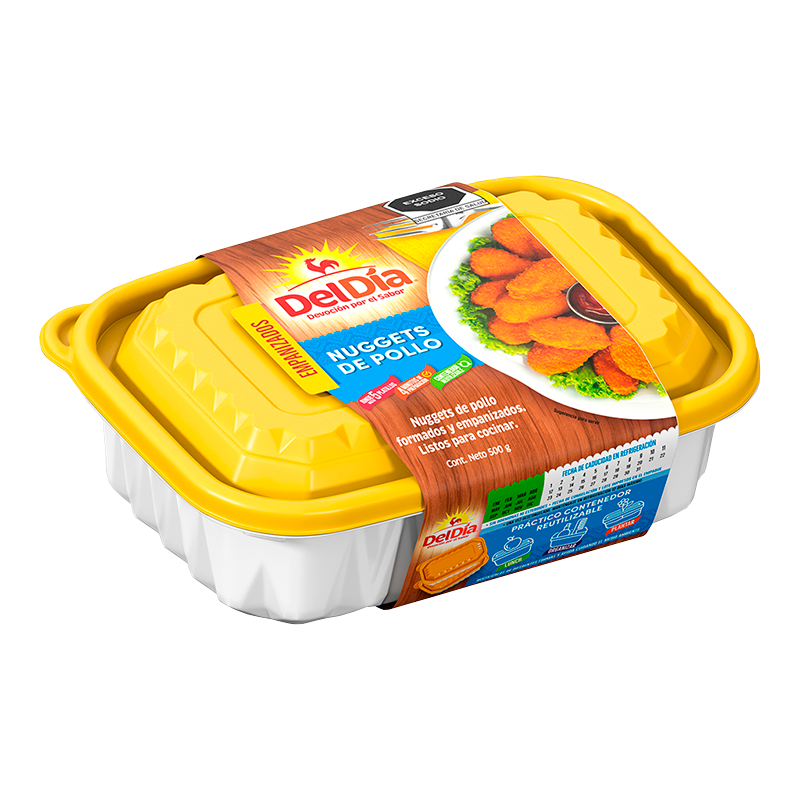 Nuggets de Pollo Empanizado - Prakticongelados