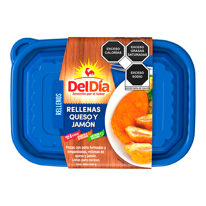 Pechuga Rellena de Jamón y Queso - Prakticongelados