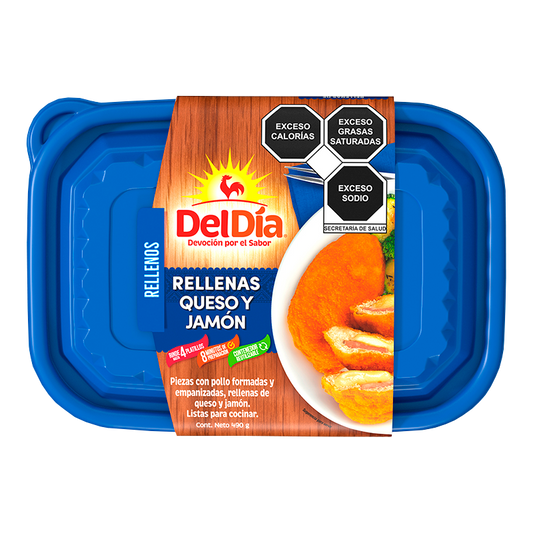 Pechuga Rellena de Jamón y Queso - Prakticongelados