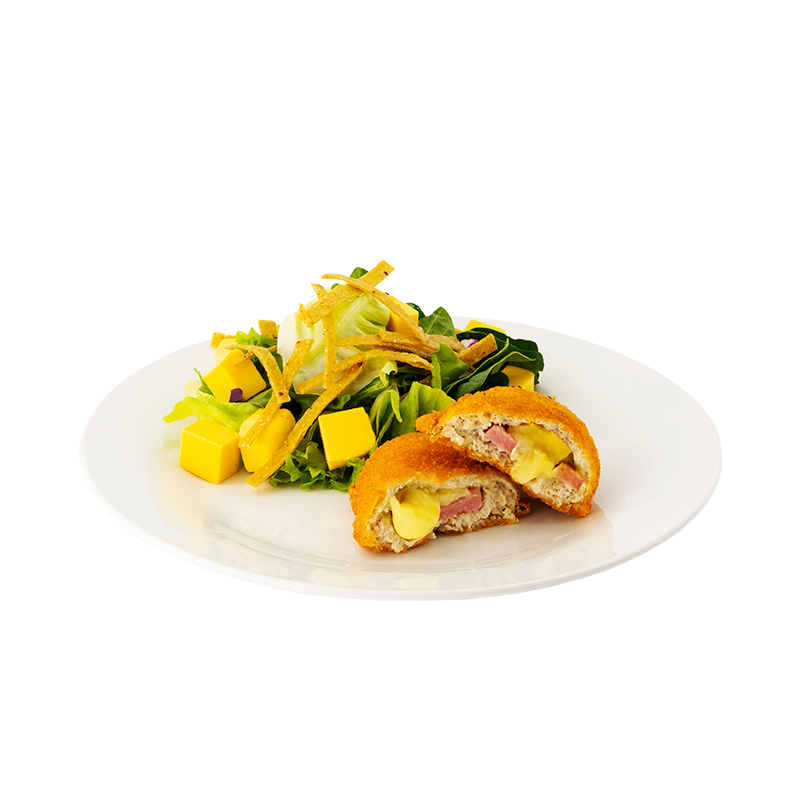 Pechuga Rellena de Jamón y Queso - Prakticongelados
