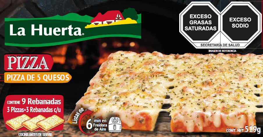 PIZZA 5 QUESOS