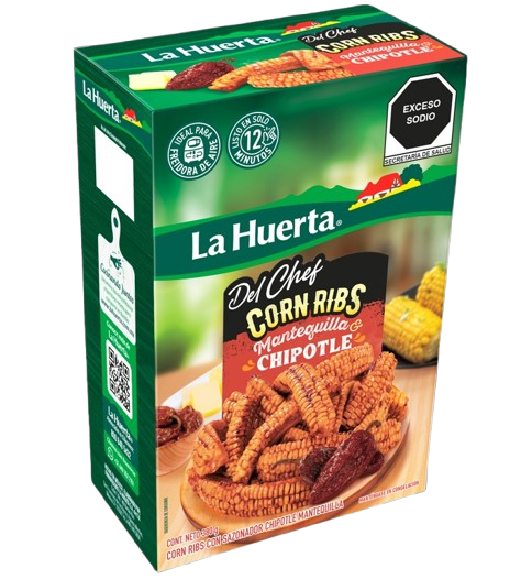 Corn Ribs Mantequilla Chipotle - Prakticongelados