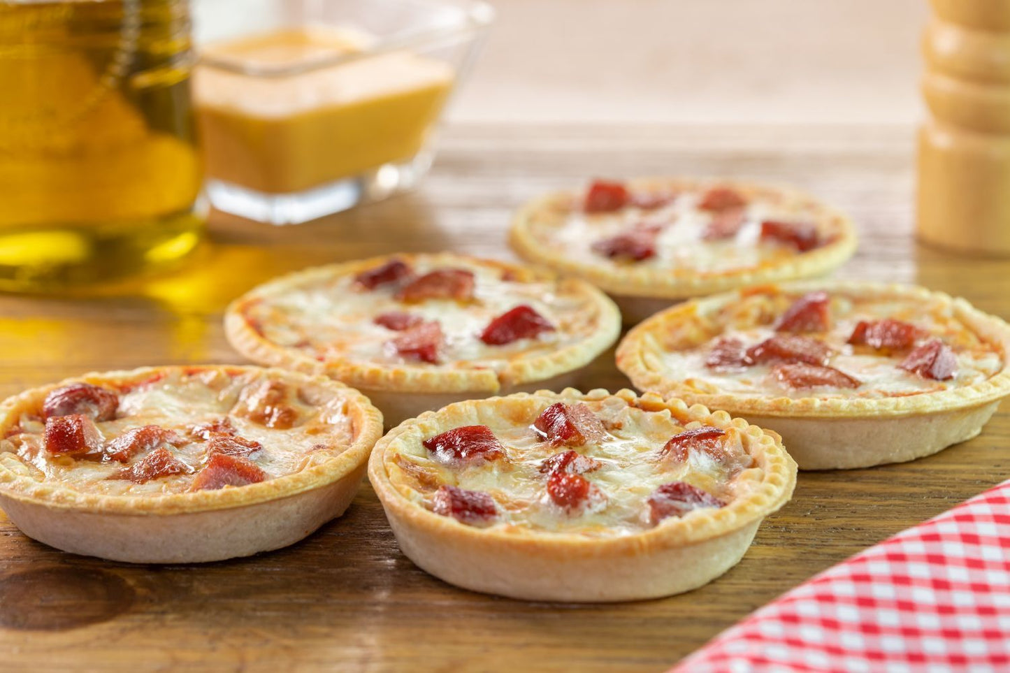 Mini Pizza Pepperoni - Prakticongelados