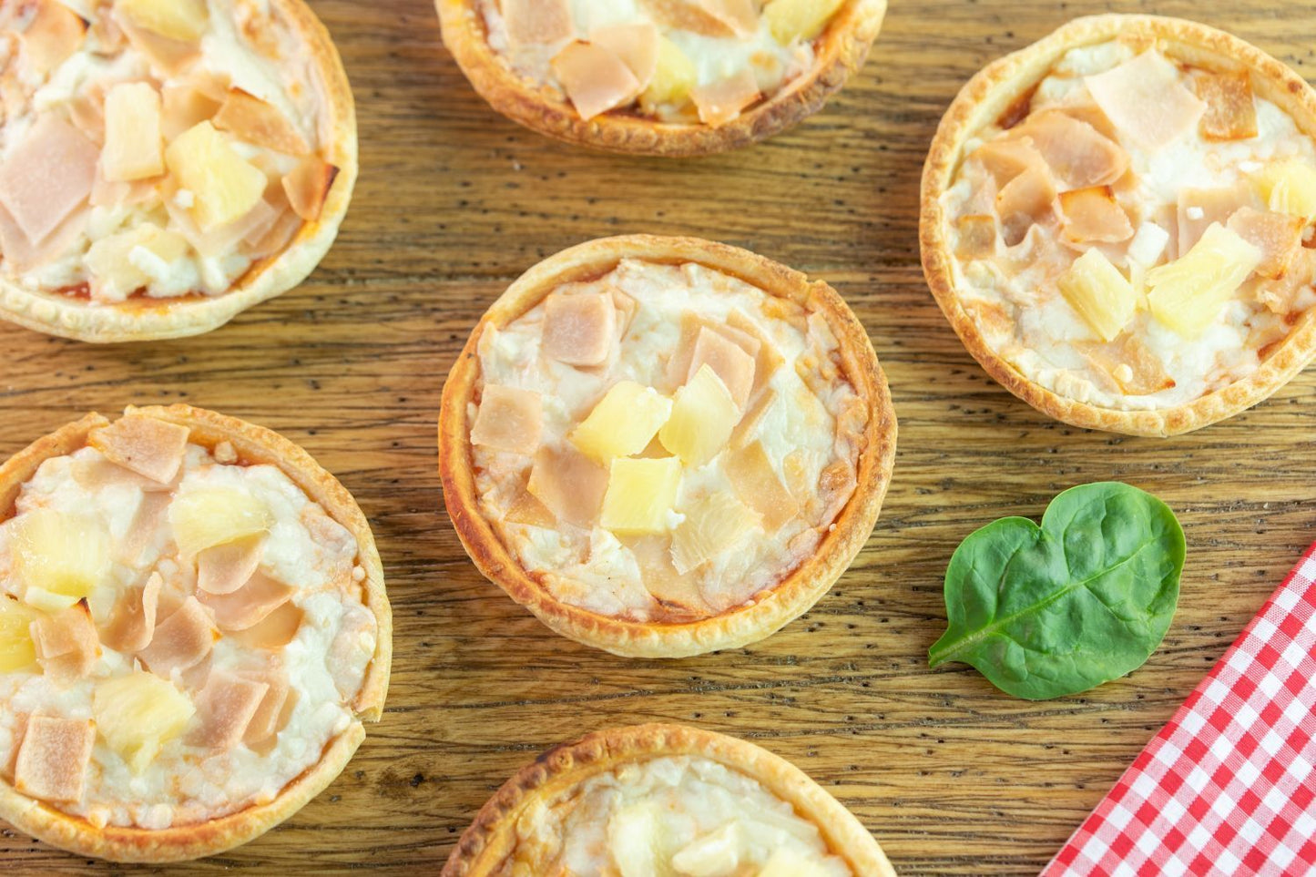 Mini Pizza Hawaiana - Prakticongelados