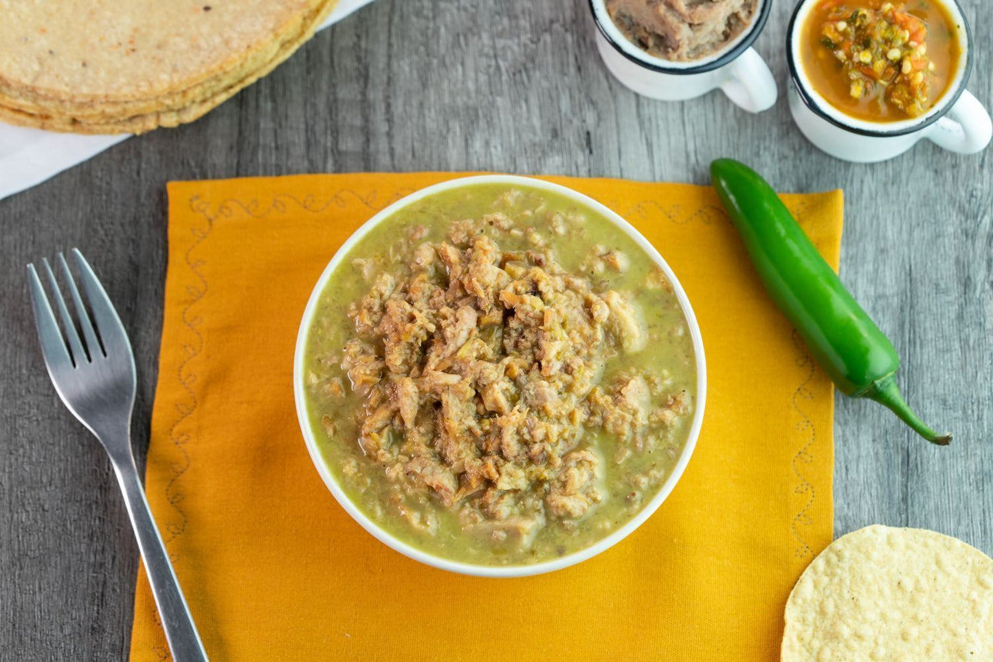 Chicharrón Prensado Verde