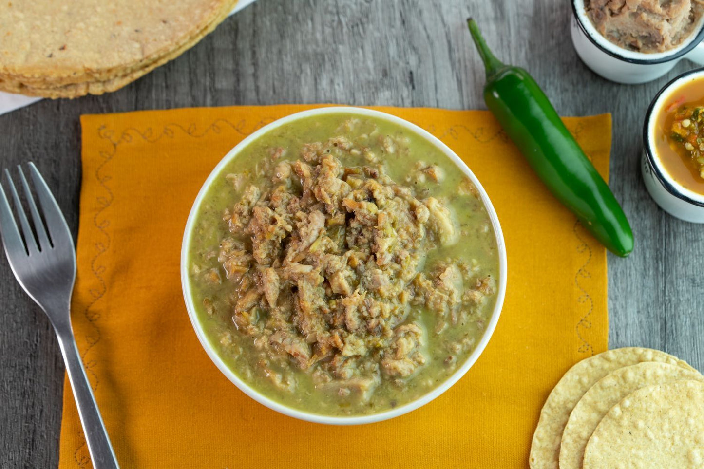 Chicharrón Prensado Verde