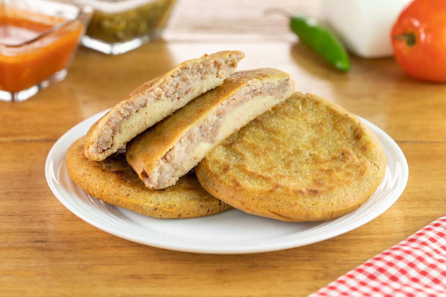 Gorditas de Frijoles - Prakticongelados