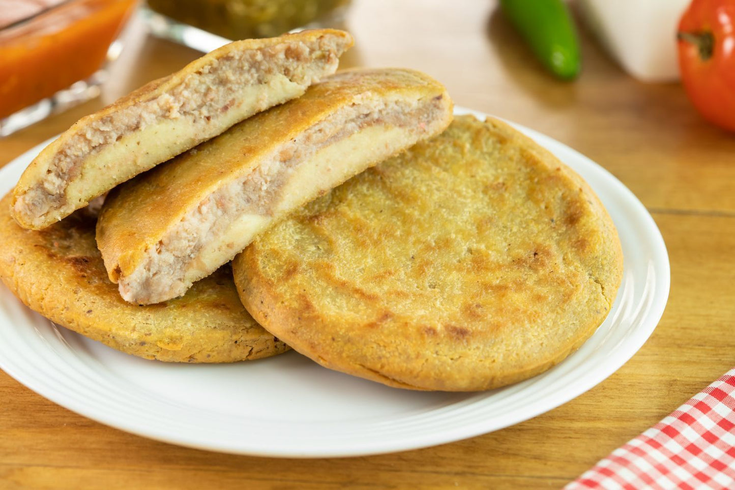 Gorditas de Frijoles - Prakticongelados