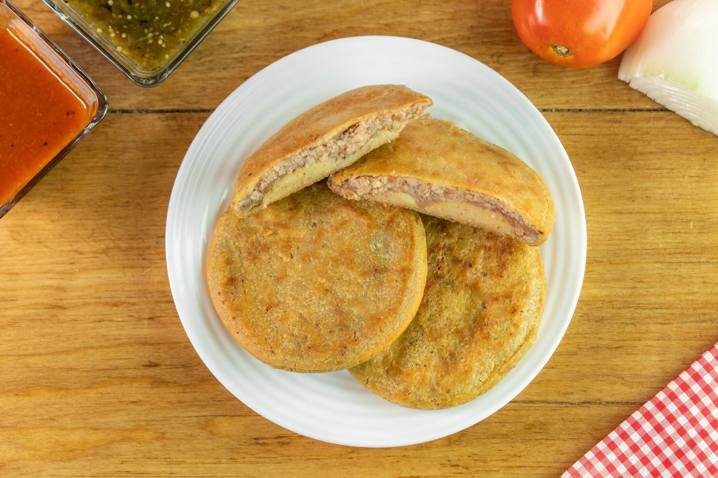 Gorditas de Frijoles - Prakticongelados