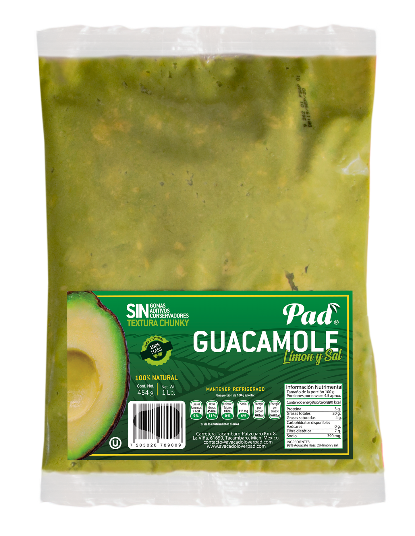 Guacamole- Pulpa de Aguacate