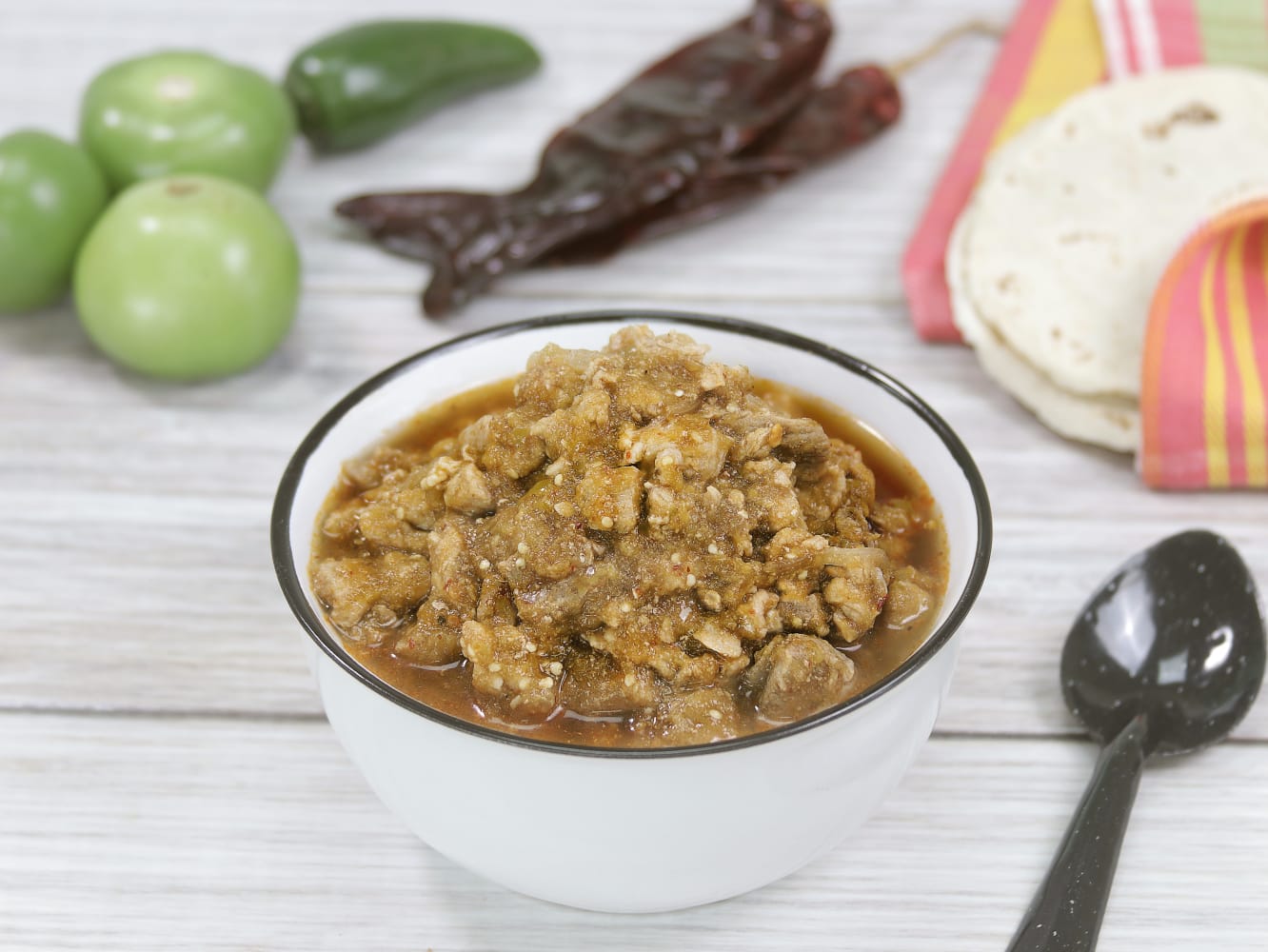 Trocito de Puerco en Salsa Verde - Prakticongelados