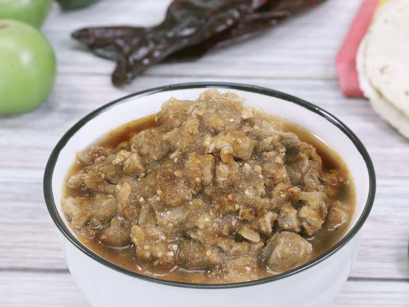 Trocito de Puerco en Salsa Verde - Prakticongelados