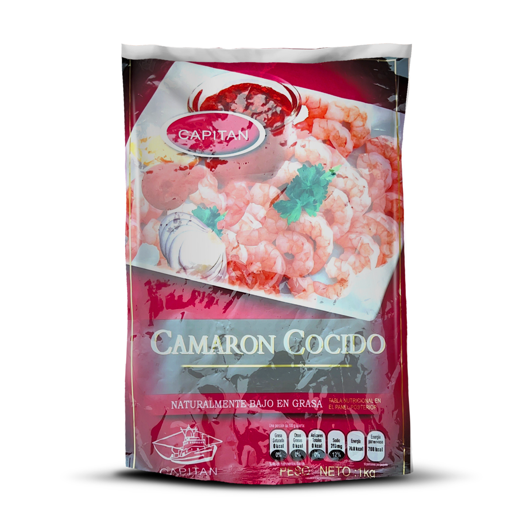 Camarón Chico Cocido