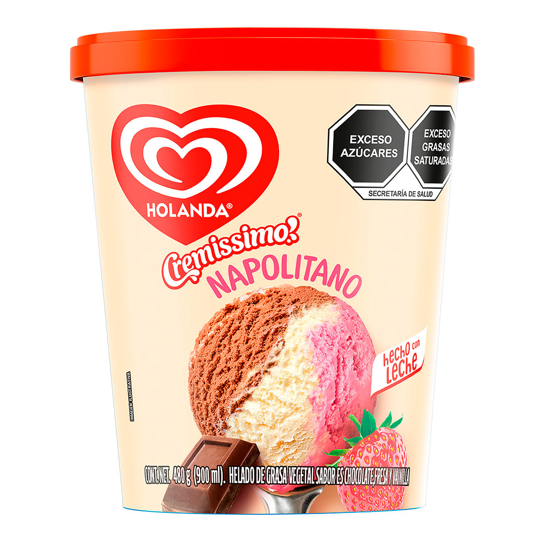 Helado Napolitano