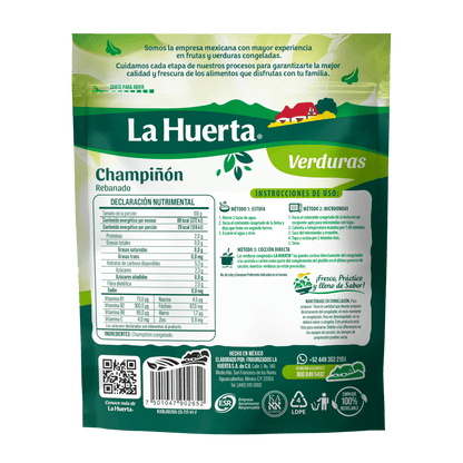 Champiñón Rebanado
