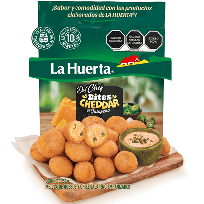 Bites Cheddar & Jalapeño - Prakticongelados