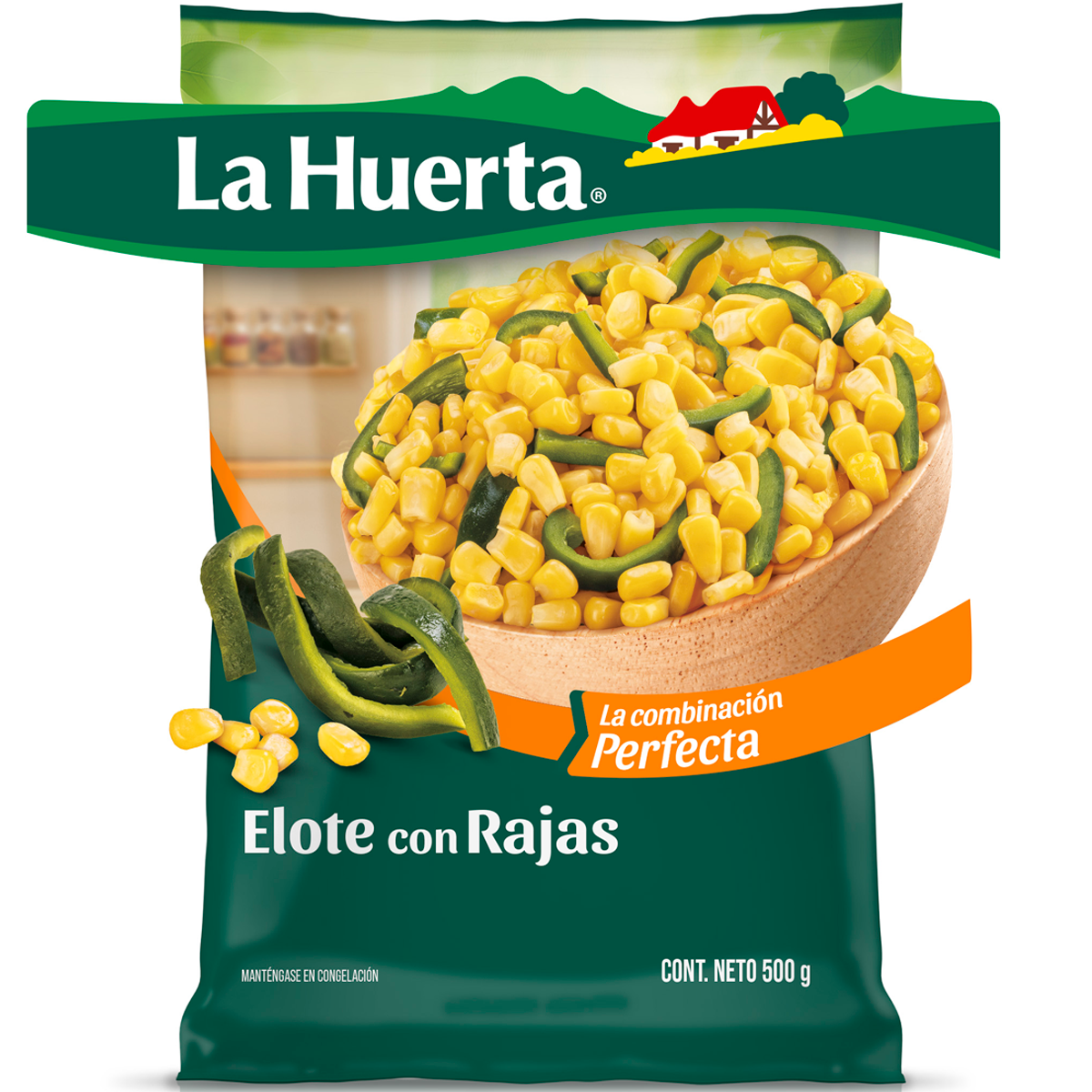 Elote con Rajas - Prakticongelados