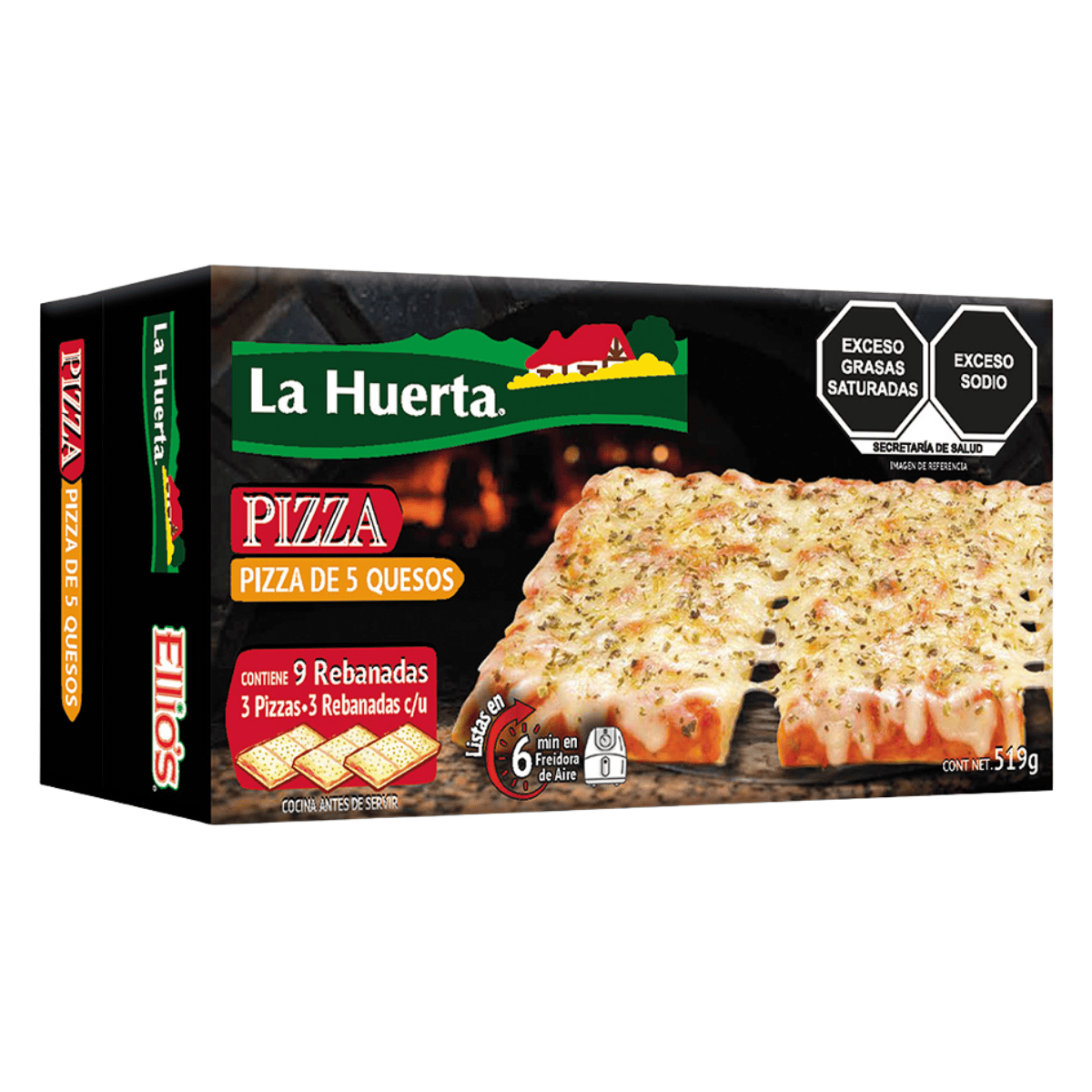 Pizza de 5 Quesos - Prakticongelados