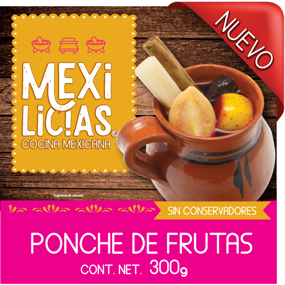 Ponche de Frutas - Prakticongelados