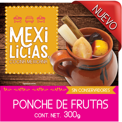 Ponche de Frutas - Prakticongelados